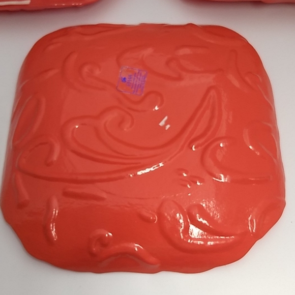 Three Hands Decorative Painted Glass Platter 11.5" - Picture 12 of 15